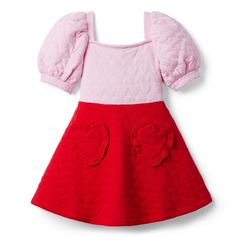 Quilted Heart Jacquard Dress - Janie And Jack
